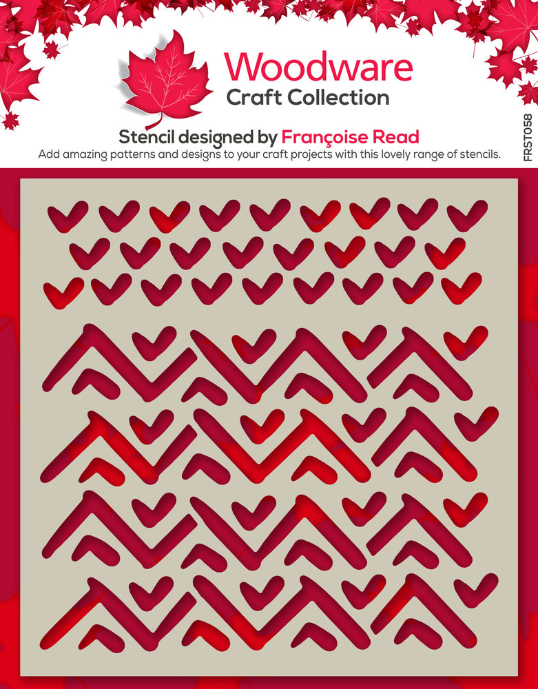 Woodware Tribal Stencil (FRST058) (OUTLET)