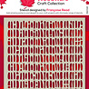 Woodware Old Weave Stencil (FRST057) (OUTLET) Woodware Old Weave Stencil (FRST057) (OUTLET)