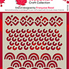 Woodware Batik Stencil (FRST054) (OUTLET) Woodware Batik Stencil (FRST054) (OUTLET)