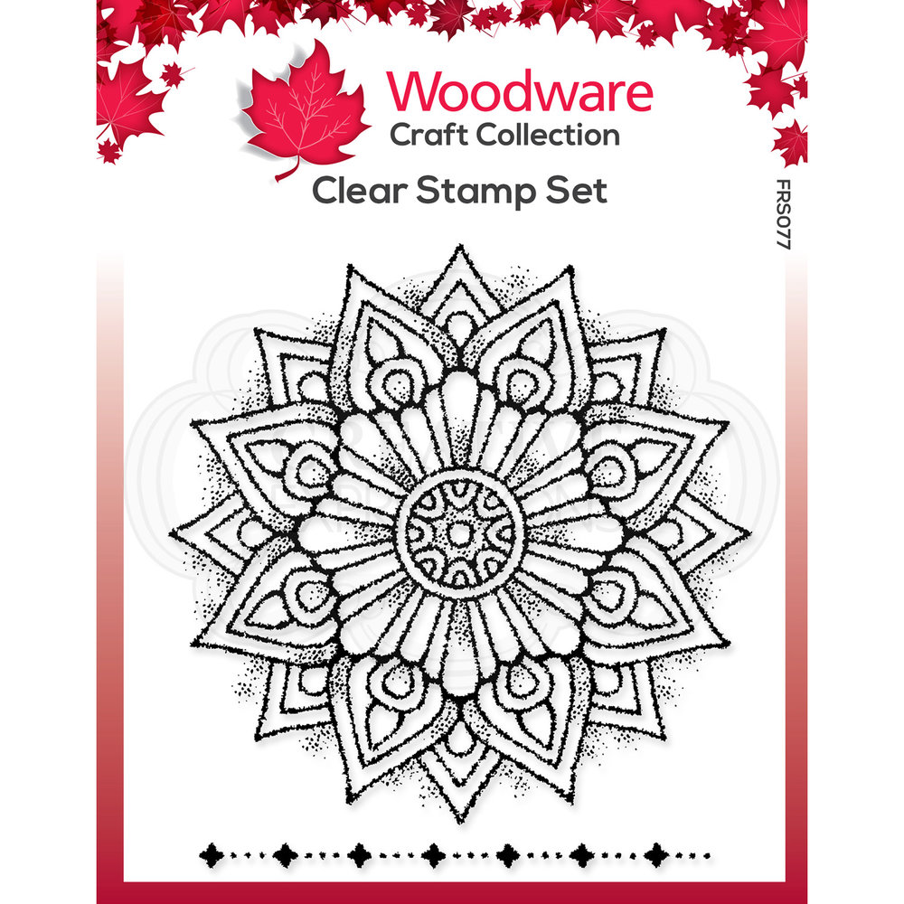 Woodware Mandala One Clear Stamp (FRS077) (OUTLET) Woodware Mandala One Clear Stamp (FRS077) (OUTLET)