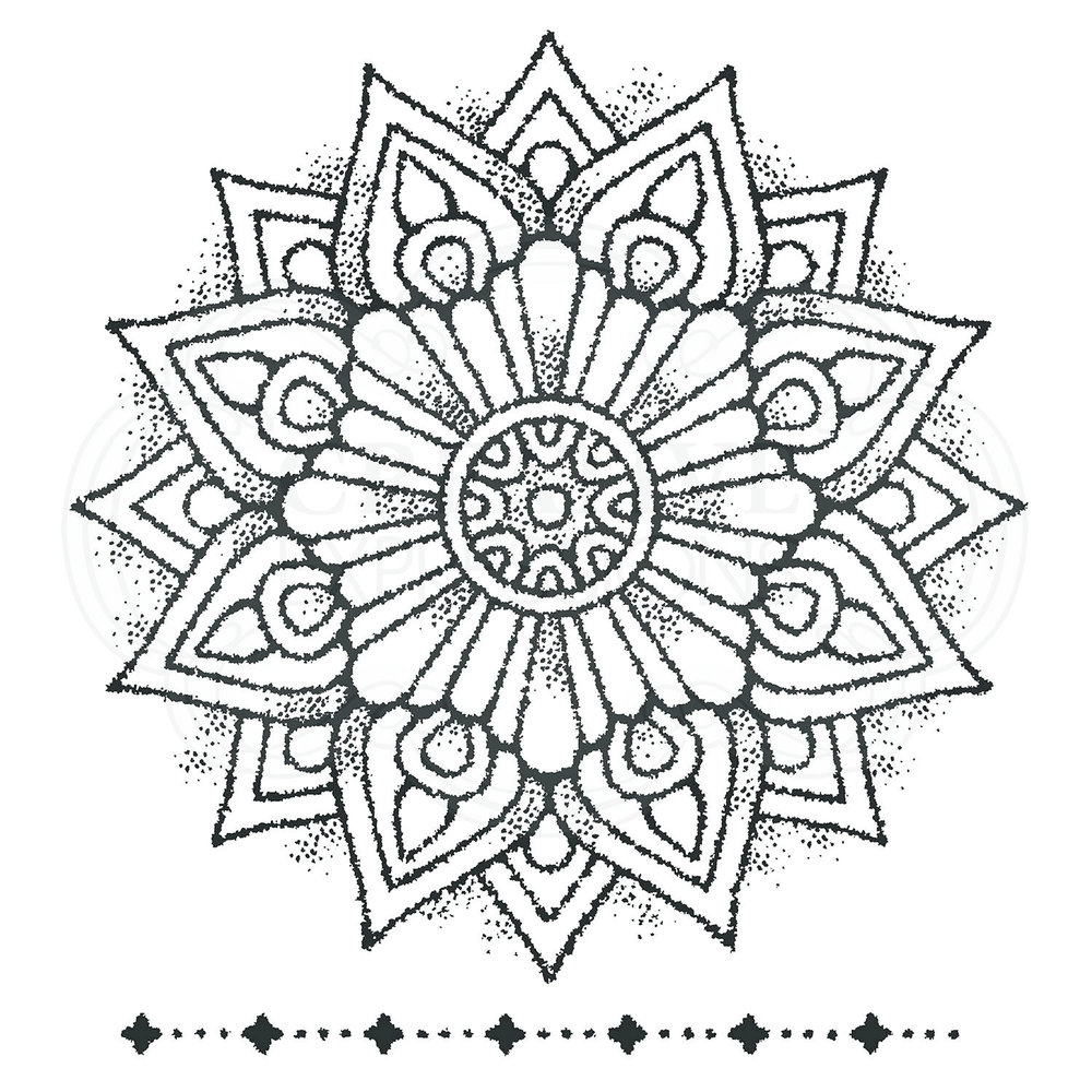 Woodware Mandala One Clear Stamp (FRS077) (OUTLET) Woodware Mandala One Clear Stamp (FRS077) (OUTLET)