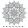Woodware Mandala One Clear Stamp (FRS077) (OUTLET) Woodware Mandala One Clear Stamp (FRS077) (OUTLET)
