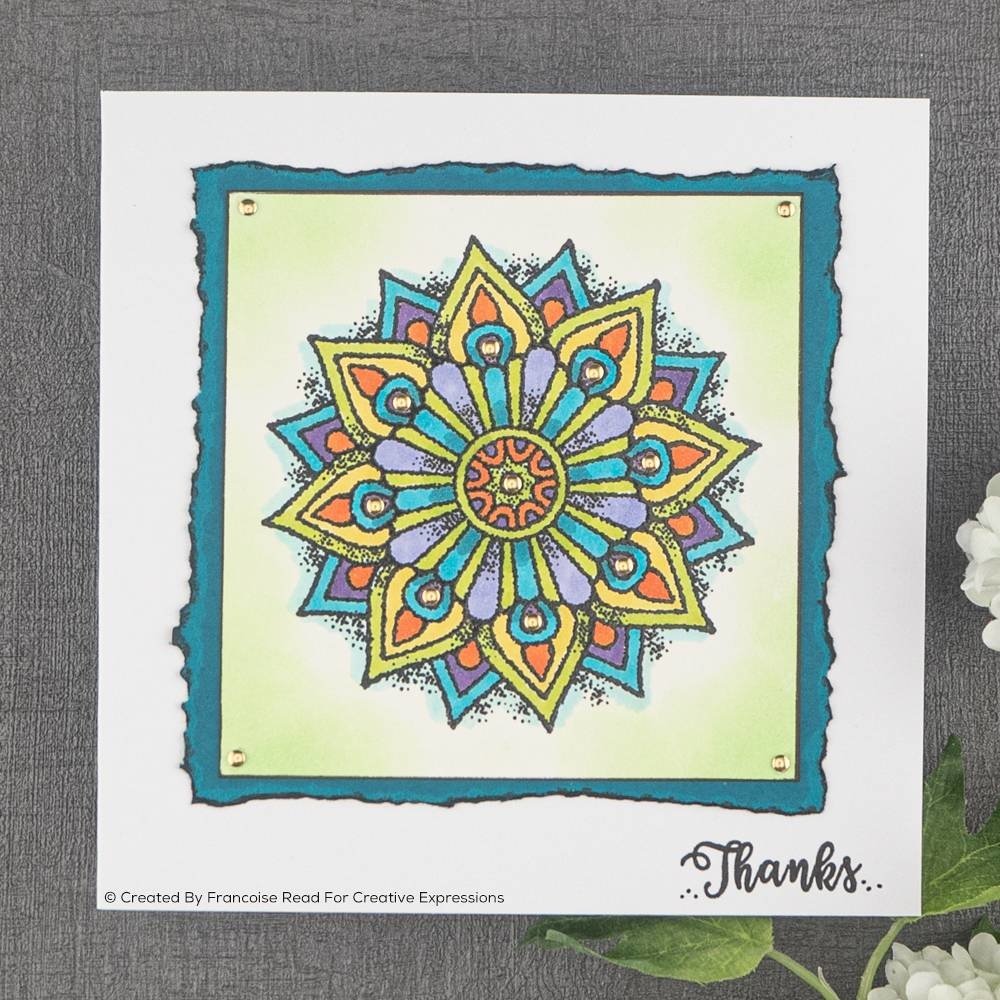 Woodware Mandala One Clear Stamp (FRS077) (OUTLET) Woodware Mandala One Clear Stamp (FRS077) (OUTLET)