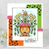 Woodware Lady Planter Clear Stamp (FRS088) (OUTLET) Woodware Lady Planter Clear Stamp (FRS088) (OUTLET)