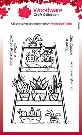 Woodware Indoor Garden Clear Stamp (FRS915) (OUTLET) Woodware Indoor Garden Clear Stamp (FRS915) (OUTLET)