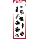 Woodware House Plant Leaves Clear Stamp (FRS416) (OUTLET)