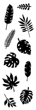 Woodware House Plant Leaves Clear Stamp (FRS416) (OUTLET) Woodware House Plant Leaves Clear Stamp (FRS416) (OUTLET)