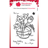 Woodware Floral Bouquet Clear Stamp (FRS913) (OUTLET)