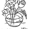 Woodware Floral Bouquet Clear Stamp (FRS913) (OUTLET) Woodware Floral Bouquet Clear Stamp (FRS913) (OUTLET)