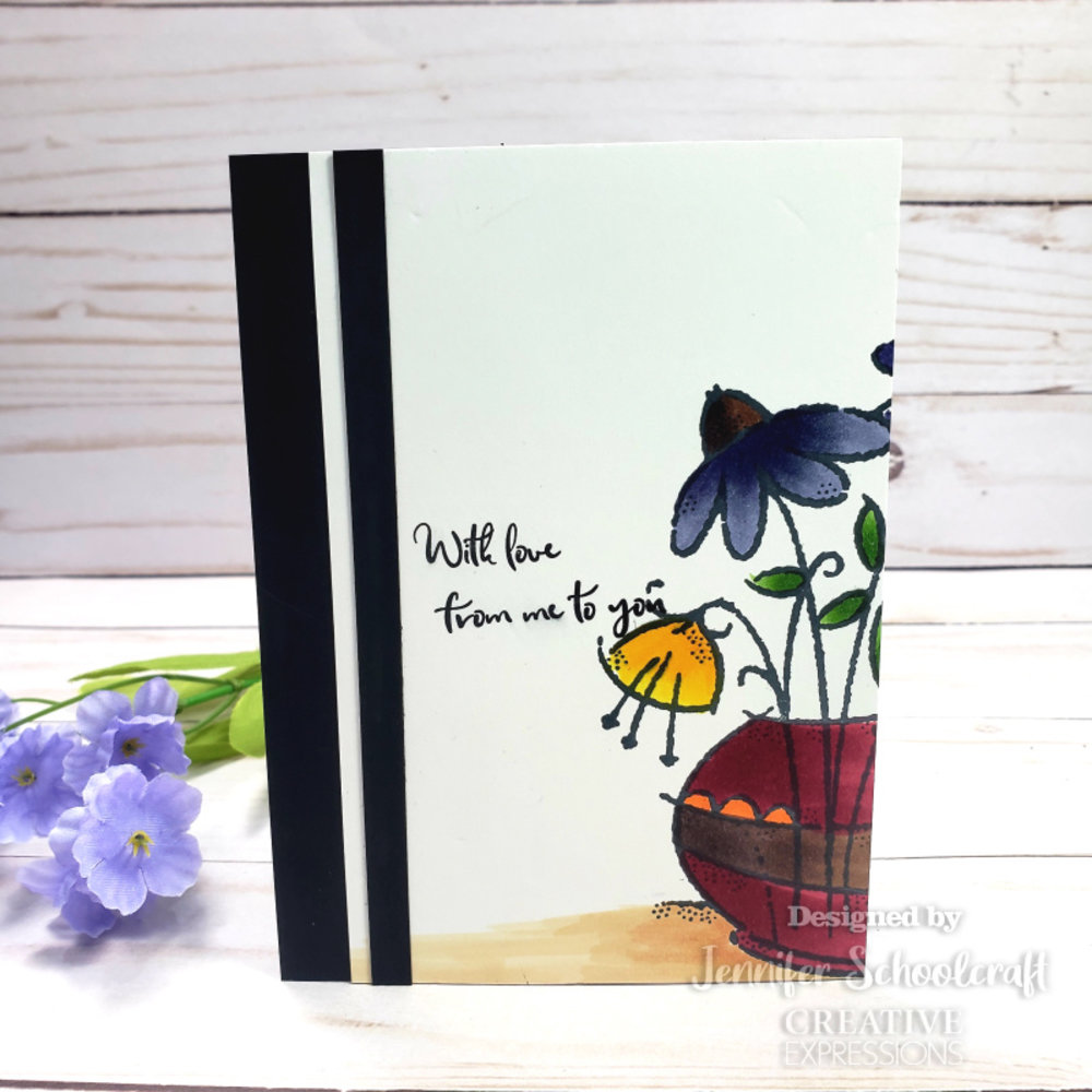 Woodware Floral Bouquet Clear Stamp (FRS913) (OUTLET) Woodware Floral Bouquet Clear Stamp (FRS913) (OUTLET)