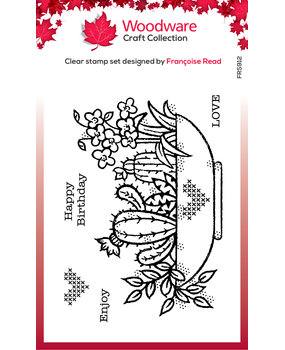 Woodware Plant Display Clear Stamp (FRS912) (OUTLET) Woodware Plant Display Clear Stamp (FRS912) (OUTLET)