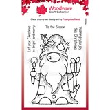 Woodware Seasonal Gnome Clear Stamp (FRS821) (OUTLET)