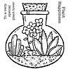 Woodware Terrarium Clear Stamp (FRS090) (OUTLET) Woodware Terrarium Clear Stamp (FRS090) (OUTLET)
