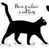 Woodware Cat Silhouette Clear Stamp (FRM036) (OUTLET) Woodware Cat Silhouette Clear Stamp (FRM036) (OUTLET)