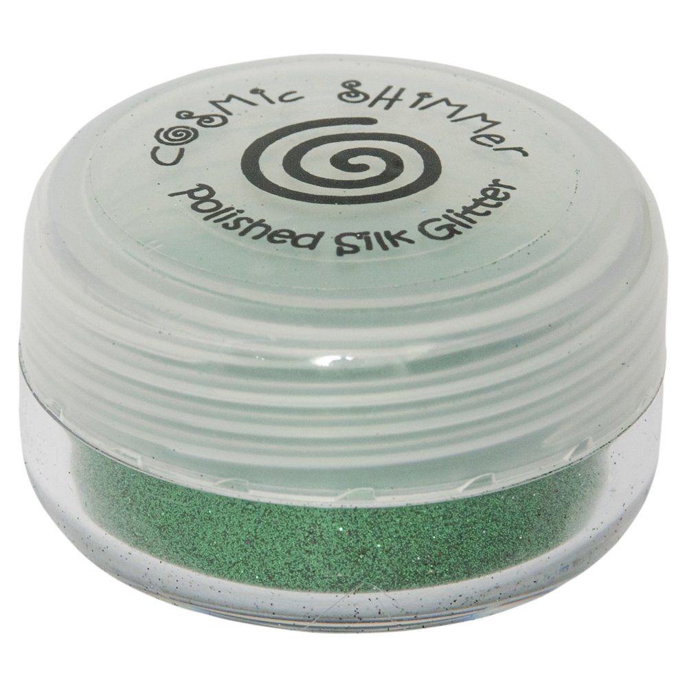 Cosmic Shimmer Glitter Polished Silk Dark Emerald 10ml (CSPSGEMER) (OUTLET)
