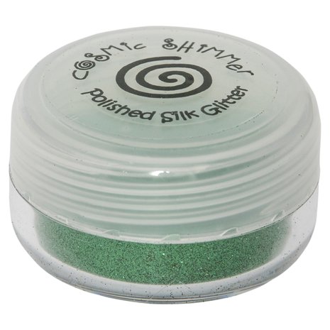 Cosmic Shimmer Glitter Polished Silk Dark Emerald 10ml (CSPSGEMER) (OUTLET)