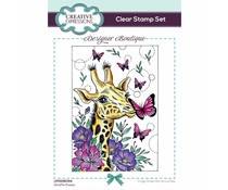Creative Expressions Designer Boutique Clear Stamp A6 Giraffe Kisses (UMSDB094)