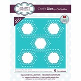Creative Expressions Sue Wilson Craft Die Squares Collection Hexagon Aperture (CED2503) (OUTLET)