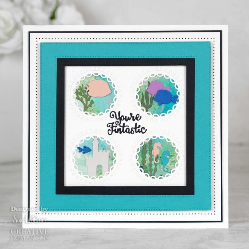 Creative Expressions Sue Wilson Craft Die Squares Collection Circle Aperture (CED2502) (OUTLET) Creative Expressions Sue Wilson Craft Die Squares Collection Circle Aperture (CED2502) (OUTLET)