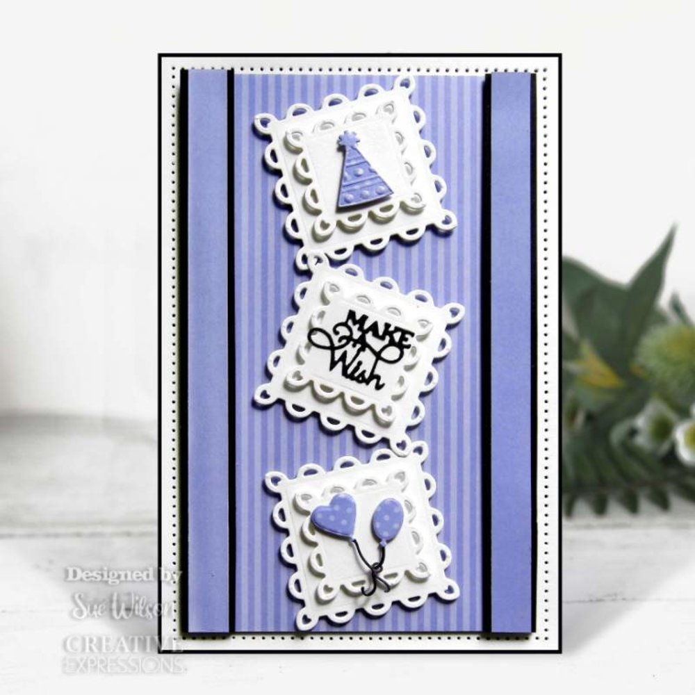 Creative Expressions Sue Wilson Craft Die Finishing Touches Birthday Accessories (CED1542) (OUTLET) Creative Expressions Sue Wilson Craft Die Finishing Touches Birthday Accessories (CED1542) (OUTLET)