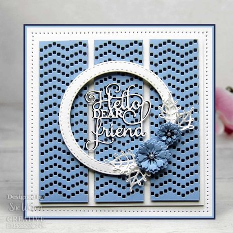 Creative Expressions Sue Wilson Craft Die Background Collection Ric Rac Ribbon (CED7134) (OUTLET) Creative Expressions Sue Wilson Craft Die Background Collection Ric Rac Ribbon (CED7134) (OUTLET)