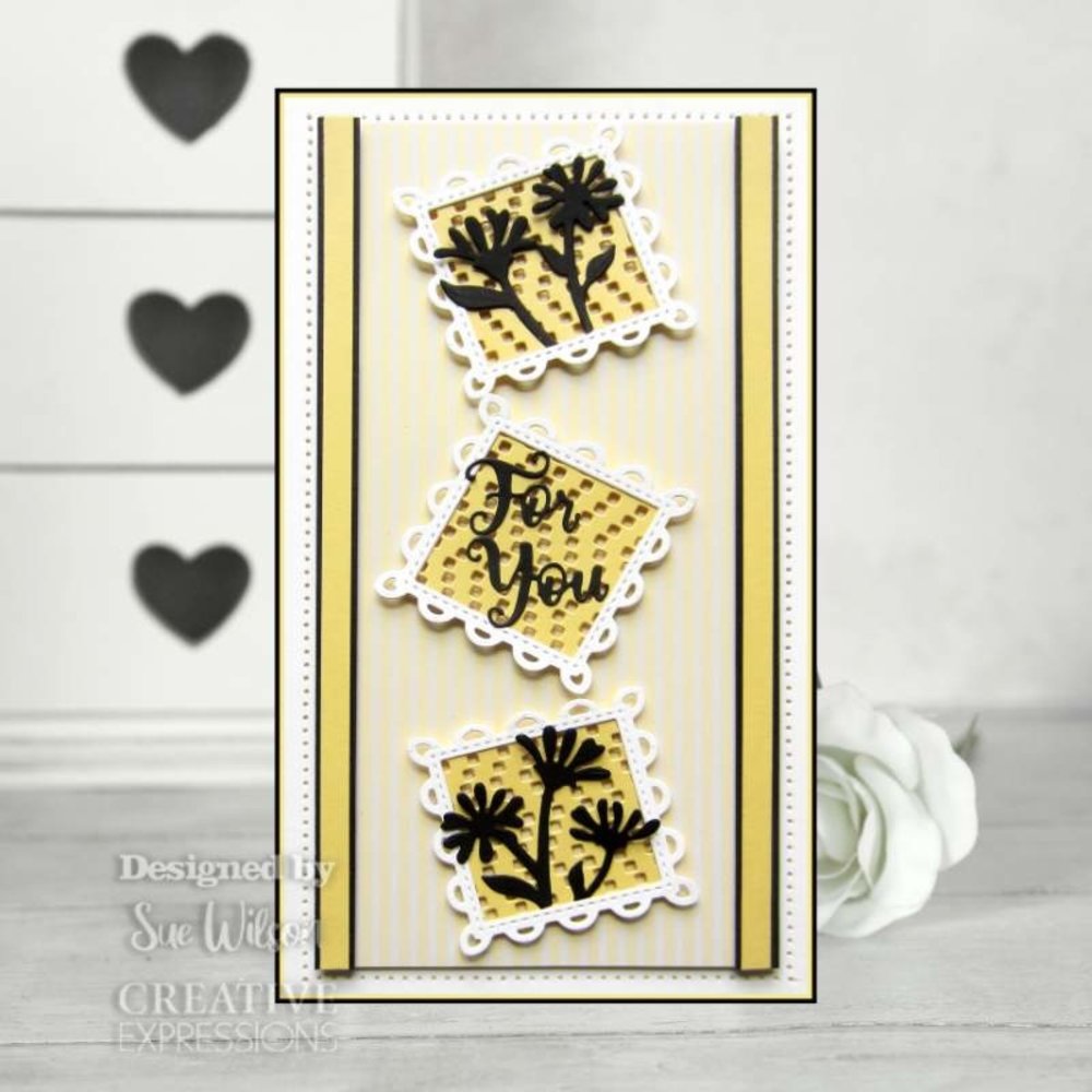 Creative Expressions Sue Wilson Craft Die Background Collection Ric Rac Ribbon (CED7134) (OUTLET) Creative Expressions Sue Wilson Craft Die Background Collection Ric Rac Ribbon (CED7134) (OUTLET)