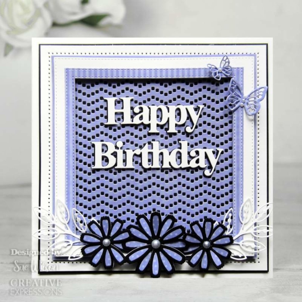 Creative Expressions Sue Wilson Craft Die Background Collection Ric Rac Ribbon (CED7134) (OUTLET) Creative Expressions Sue Wilson Craft Die Background Collection Ric Rac Ribbon (CED7134) (OUTLET)