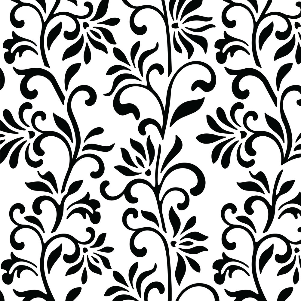 Creative Expressions Sam Poole Stencil 6x6 Inch Trellis Vines (CEST062) (OUTLET)