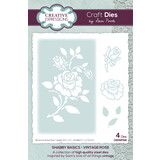 Creative Expressions Sam Poole Craft Die Shabby Basics Vintage Rose (CEDSP008) (OUTLET)