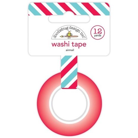 Doodlebug Design Airmail Washi Tape (7545) (DISCONTINUED) Doodlebug Design Airmail Washi Tape (7545) (DISCONTINUED)