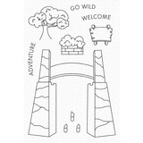 My Favorite Things Welcome to Adventure Clear Stamps (YUZU-002) (OUTLET)