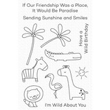 My Favorite Things Paradise Pals Clear Stamps (CS-650) (OUTLET)