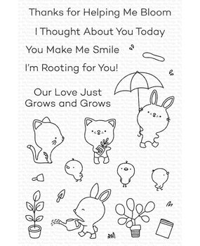 My Favorite Things Blooming Friendship Clear Stamps (CS-659) (OUTLET)