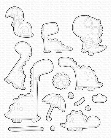 My Favorite Things You're Ext-ROAR-dinary Die-namics (MFT-2224) (OUTLET)