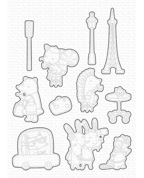 My Favorite Things Travel Buddies Die-namics (MFT-2215) (OUTLET)