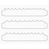 My Favorite Things Mini Slimline Outside the Box Waves Die-namics (MFT-2228) (OUTLET)