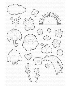 My Favorite Things Sending Sunshine and Smiles Die-namics (MFT-2212) (OUTLET)