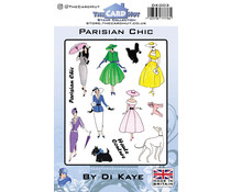 The Card Hut Parisian Chic Clear Stamps (DK003)