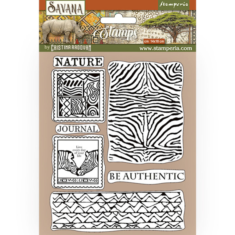 Stamperia Natural Rubber Stamp Savana Zebra Texture (WTKCC211) (DISCONTINUED) Stamperia Natural Rubber Stamp Savana Zebra Texture (WTKCC211) (DISCONTINUED)