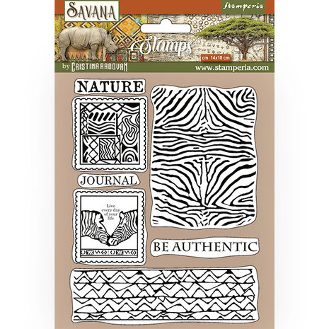 Stamperia Natural Rubber Stamp Savana Zebra Texture (WTKCC211) (DISCONTINUED) Stamperia Natural Rubber Stamp Savana Zebra Texture (WTKCC211) (DISCONTINUED)