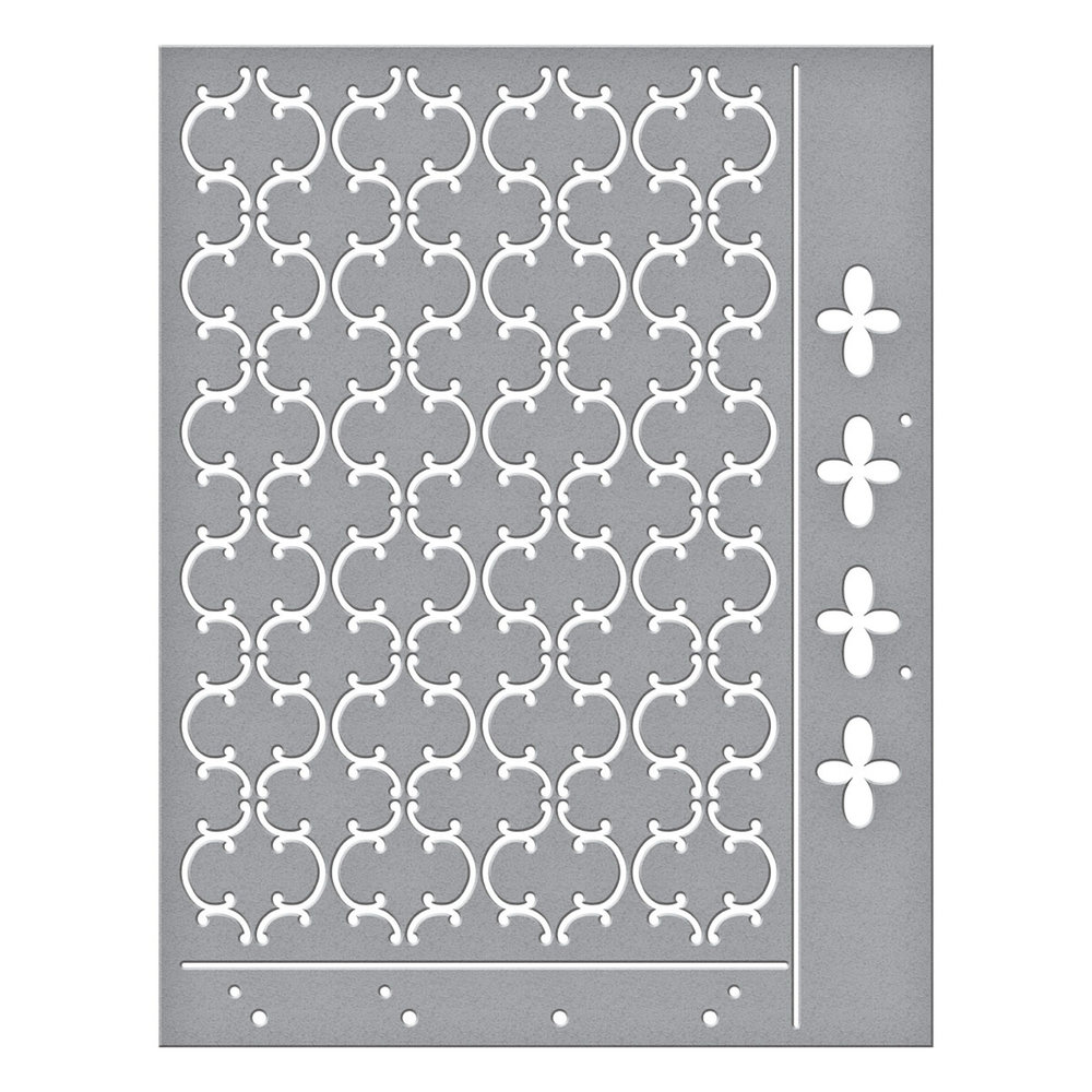 Spellbinders Venetian Wallpaper Stencil (STN-010) (OUTLET)