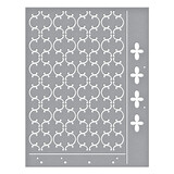 Spellbinders Venetian Wallpaper Stencil (STN-010) (OUTLET)