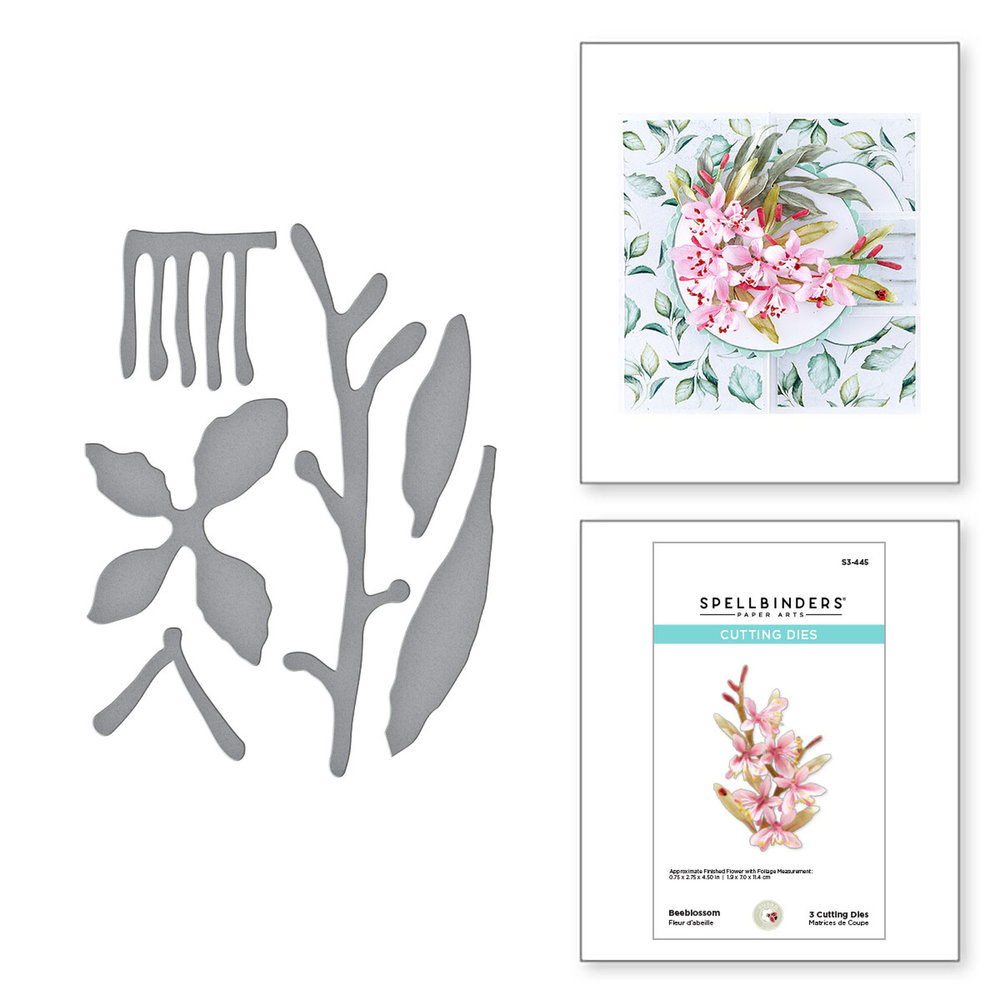 Spellbinders Beeblossom Etched Dies (S3-445) (OUTLET) Spellbinders Beeblossom Etched Dies (S3-445) (OUTLET)