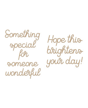 Spellbinders Something Special Glimmer Hot Foil Plate (GLP-315) (OUTLET)