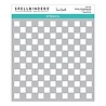 Spellbinders Picnic Checkerboard Stencil (STN-015) (OUTLET) Spellbinders Picnic Checkerboard Stencil (STN-015) (OUTLET)
