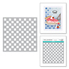 Spellbinders Picnic Checkerboard Stencil (STN-015) (OUTLET) Spellbinders Picnic Checkerboard Stencil (STN-015) (OUTLET)