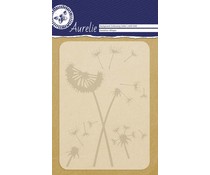 Aurelie Dandelion Whisper Background Embossing Folder (AUEF1008)