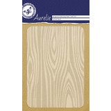 Aurelie Textured Wood Background Embossing Folder (AUEF1010) (OUTLET)