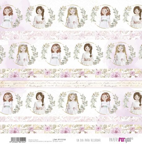 Papers For You Un Día Para Recordar Niña Vellum Paper Pack (6pcs) (PFY-10097) (DISCONTINUED) Papers For You Un Día Para Recordar Niña Vellum Paper Pack (6pcs) (PFY-10097) (DISCONTINUED)