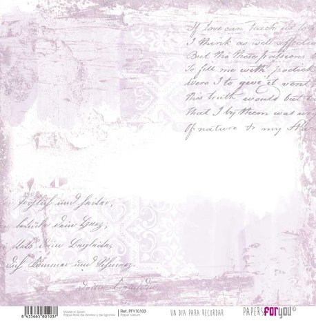 Papers For You Un Día Para Recordar Niña Vellum Paper Pack (6pcs) (PFY-10097) (DISCONTINUED) Papers For You Un Día Para Recordar Niña Vellum Paper Pack (6pcs) (PFY-10097) (DISCONTINUED)